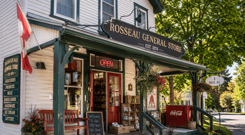 History rosseau general store