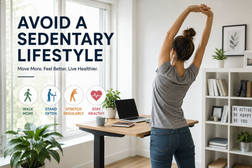 How to avoid a sedentary lifestyle