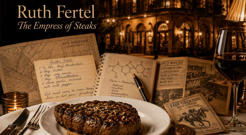 Ruth fertel the story of the empress of steaks