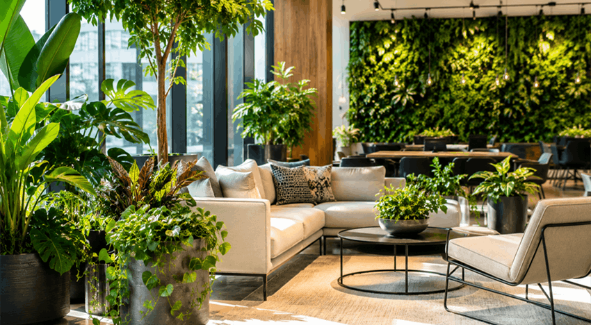 The many benefits of interior plantscaping