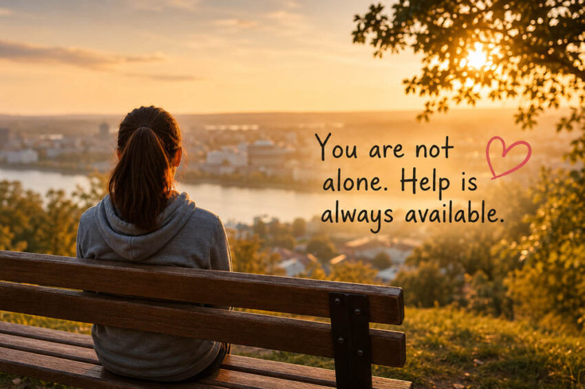 What lifestyle choices can help reduce the risk of suicide