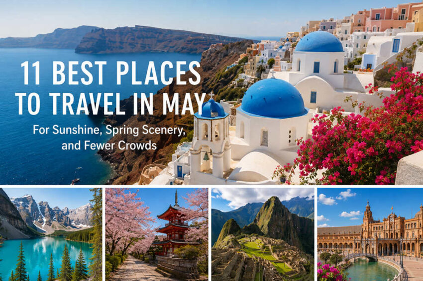 Best places to travel in may