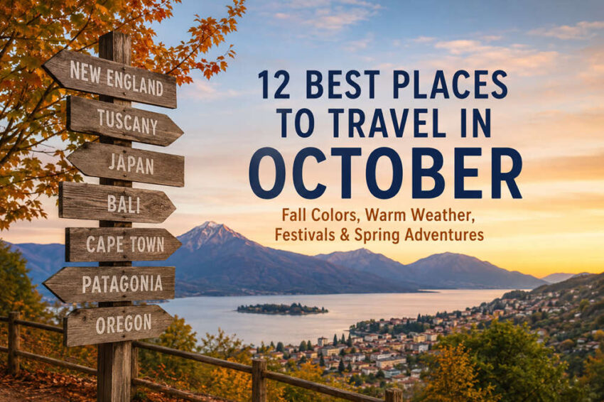 Best places to travel in october