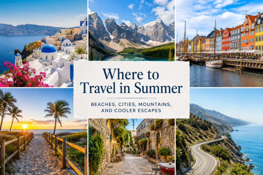 Where to travel in summer